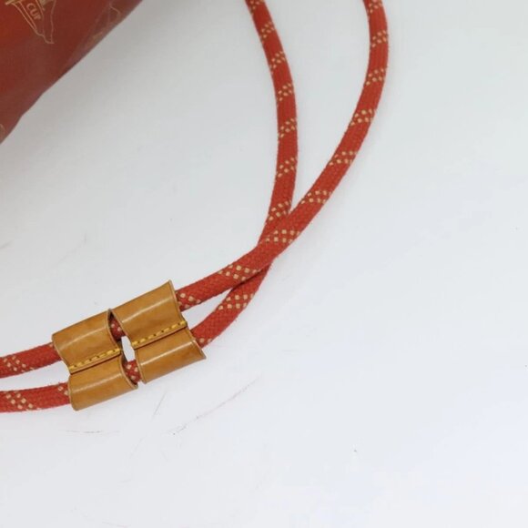 LOUIS VUITTON LV CUP Saint Tropez Shoulder Bag Red M80026 LV Auth BD1921 - Picture 8 of 16